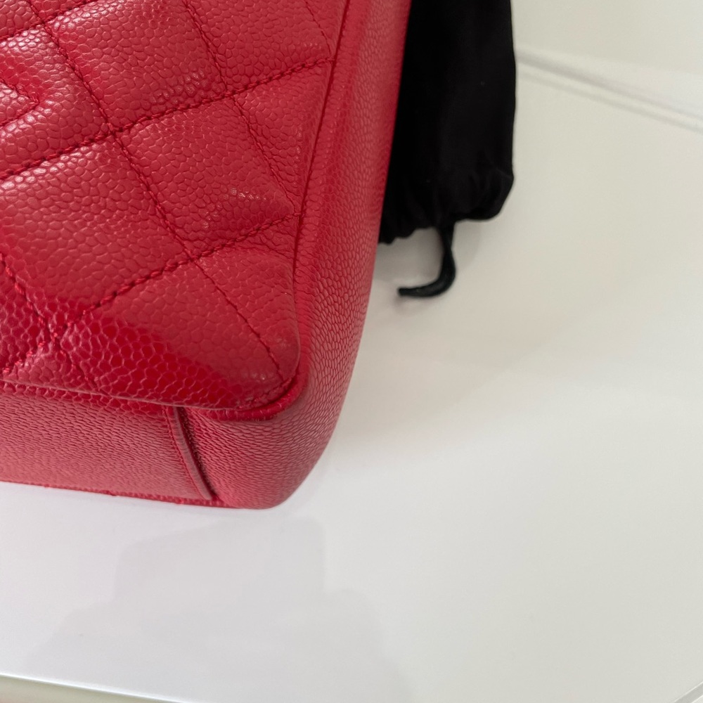 Authentic Chanel Red PST - Picture 7 of 13
